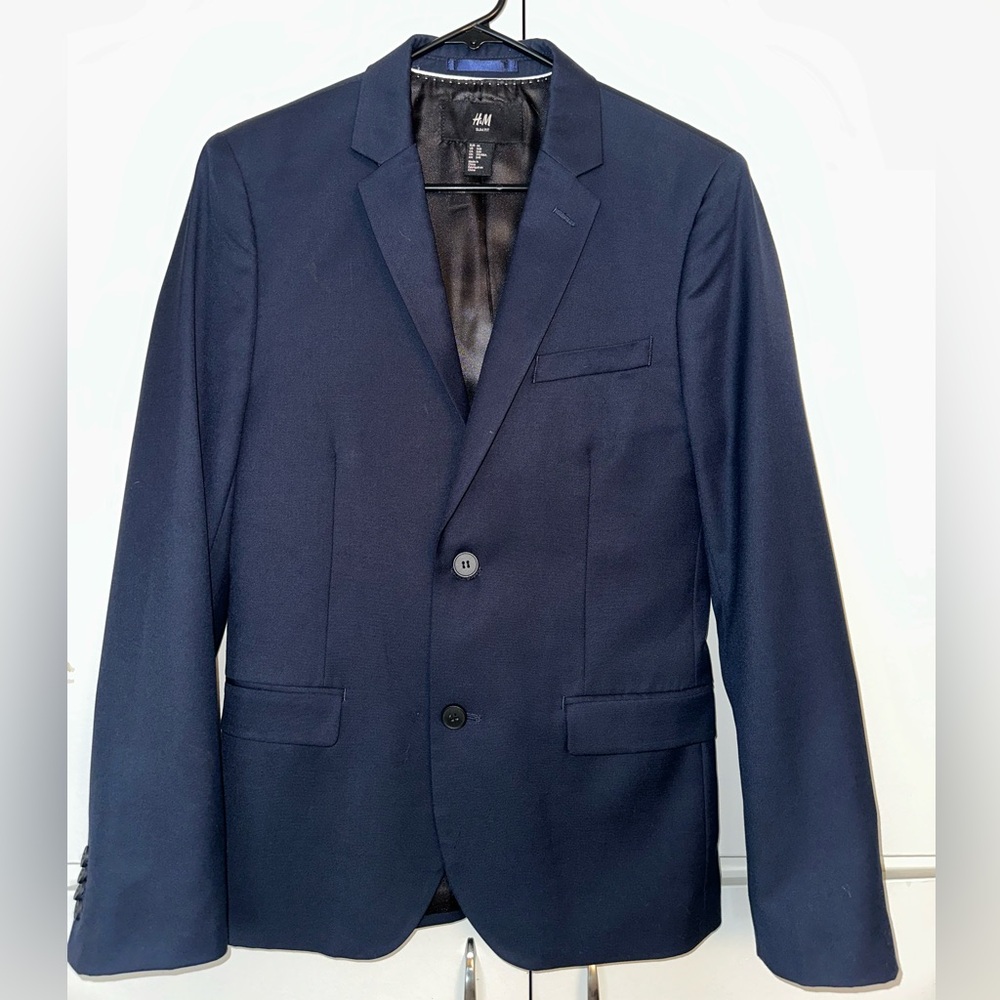 H&M Men's Navy Blazer 34R